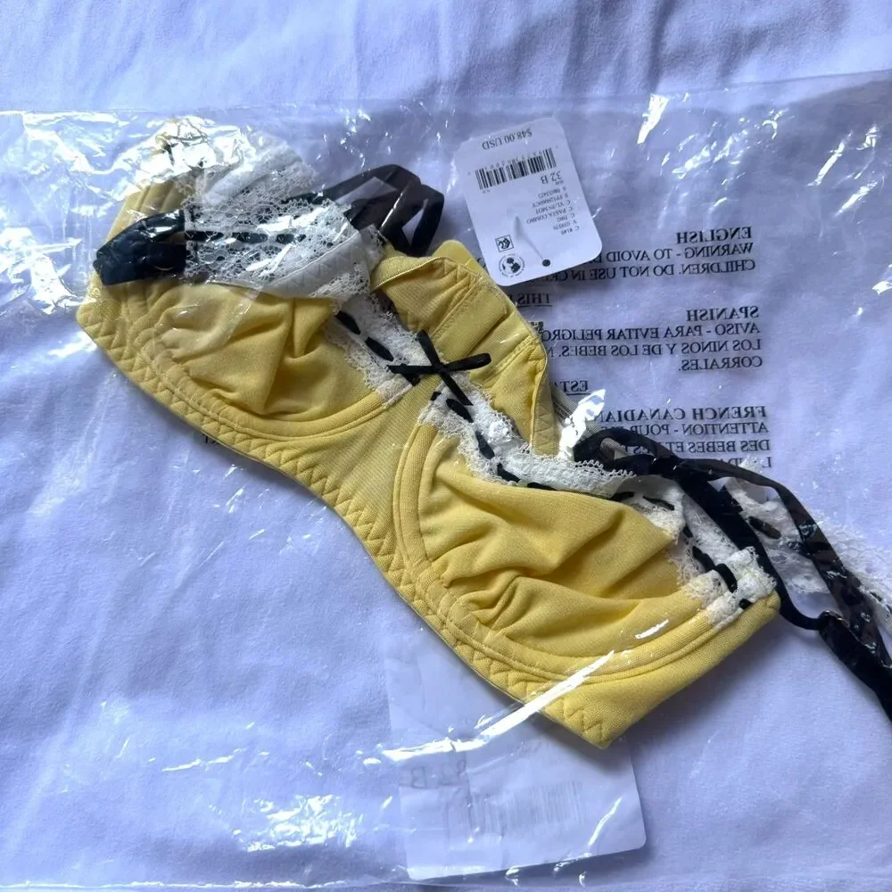 NWT Intimately Free People So Sweet Balconette Bra Size 32B- $48